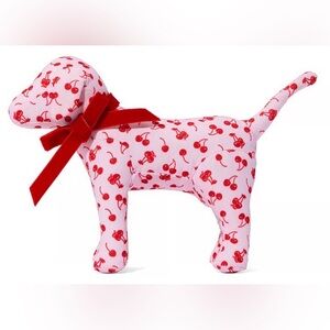 NWT - PINK Victoria's Secret Cherry Print Dog Accessory